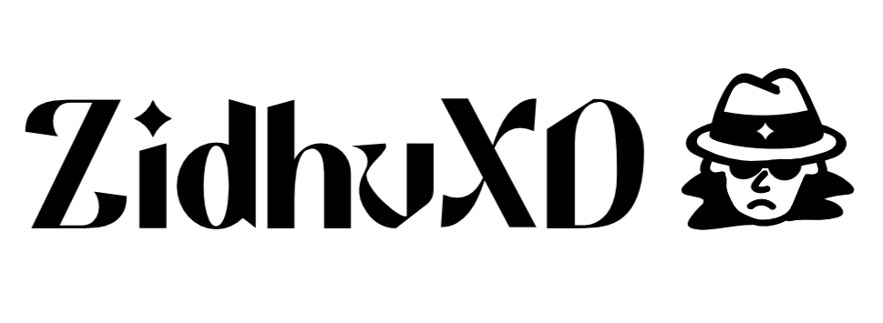 zidhuxd logo black